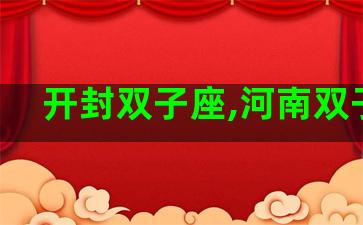 开封双子座,河南双子星 开封双子座,河南双子星